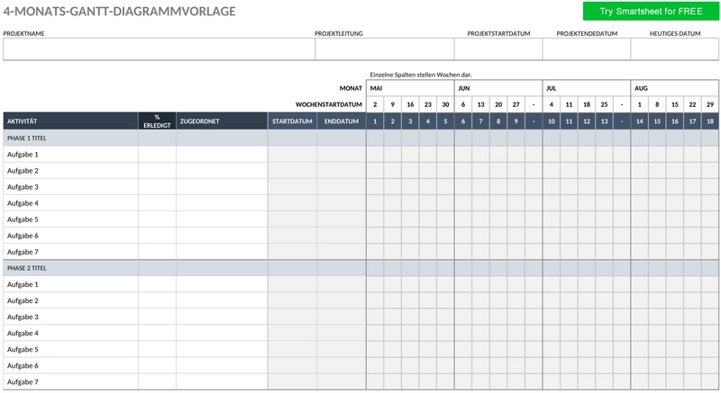 4-monats-gantt-diagramm-vorlage-word