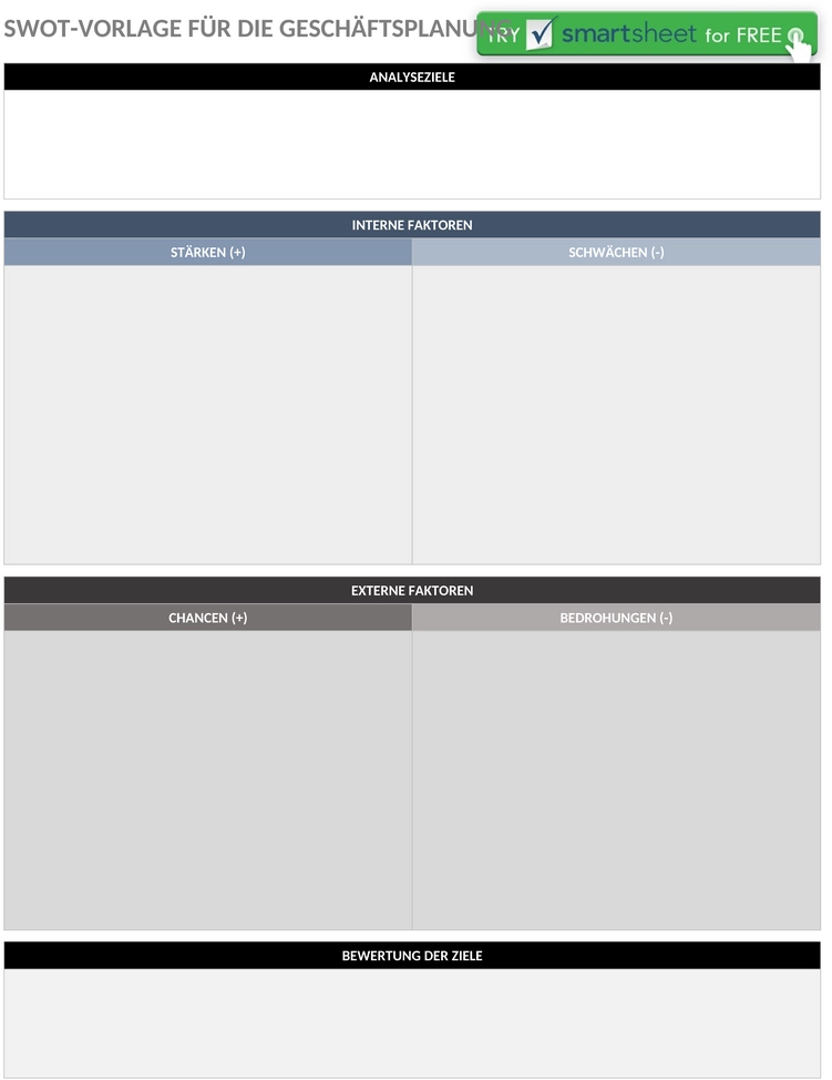 Business-Planung-SWOT-Vorlage-Word