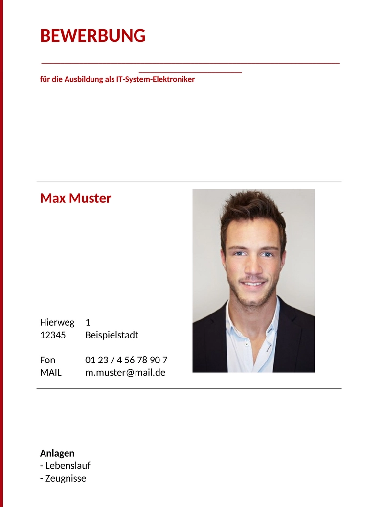 Deckblatt-Muster-Bewerbung