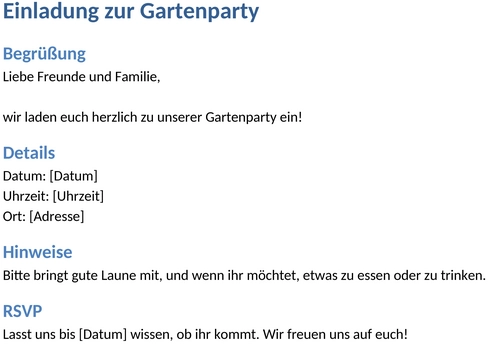 Einladung-Gartenparty