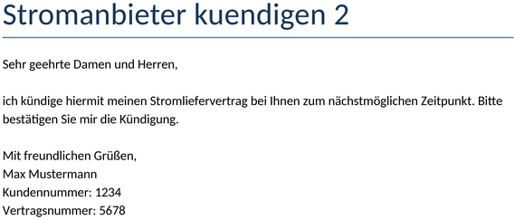 Stromanbieter-Kuendigung-Vorlage