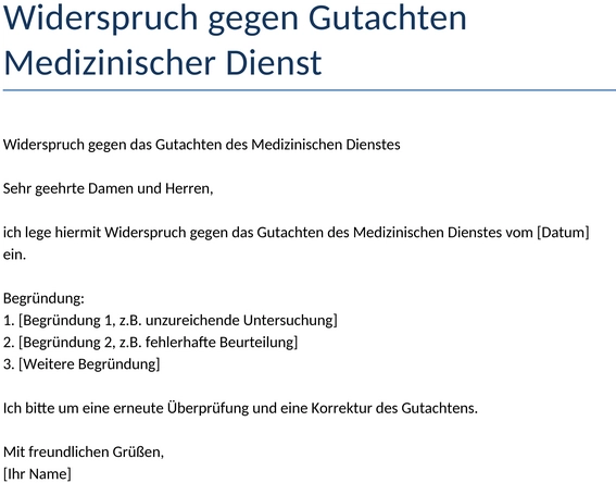 Widerspruch-Gegen-Gutachten-Medizinischer-Dienst