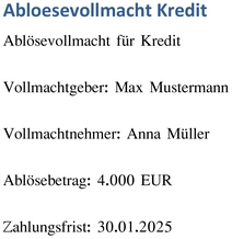 abloesevollmacht-fuer-kredit