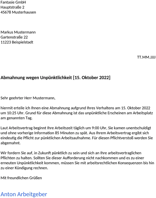 abmahnung-muster-vorlage