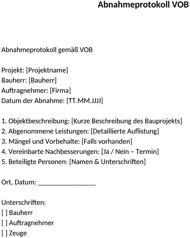 abnahmeprotokoll-vob