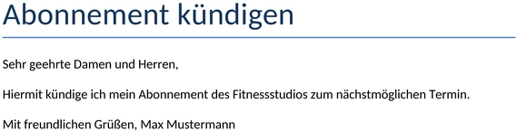 abonnement-kuendigung