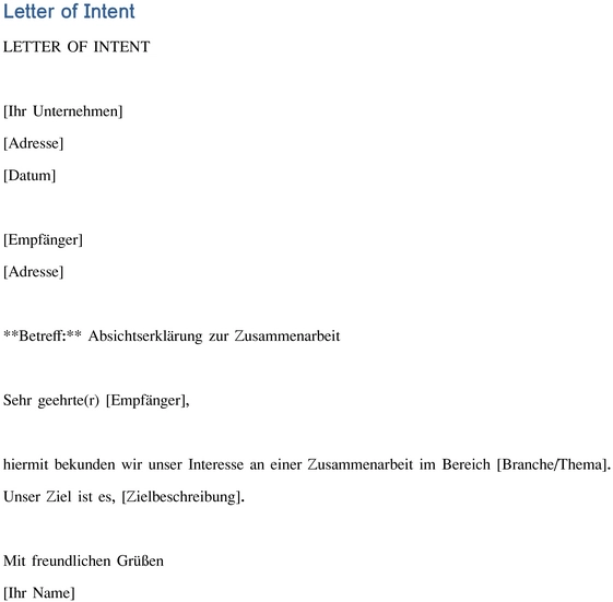 absichtserklaerung-zur-zusammenarbeit-vorlage