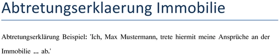 abtreterungserklaerung-immobilie-ordnungsgemaess-dokumentieren