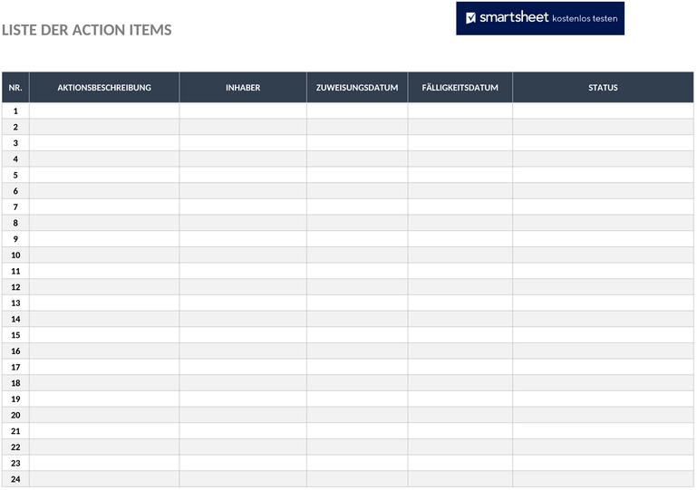 action-item-liste-word-vorlage