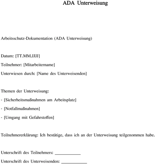 ada-unterweisung-dokumentation-arbeitsschutz