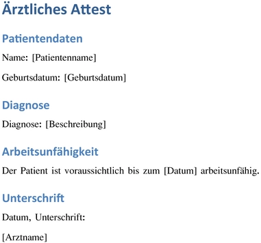 aerztliches-attest-gesundheitsnachweis-vorlage-arbeitsunfaehigkeit