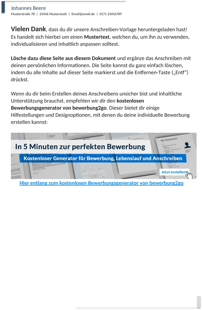 anschreiben-vorlage-strukturiert