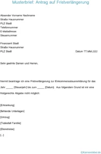 antrag-auf-fristverlaengerung-einkommensteuererklaerung