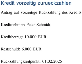 antrag-vorzeitige-rueckzahlung-kredit-erstellen