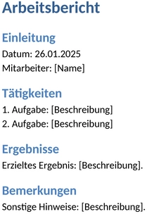 arbeitsbericht-vorlage