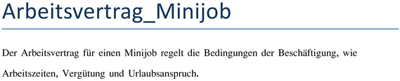 arbeitsvertrag-minijob-rechtliche-grundlagen-flexible-regelungen