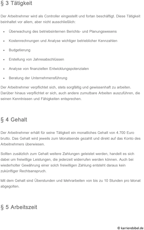 arbeitsvertrag-vorlage-muster-unbefristet