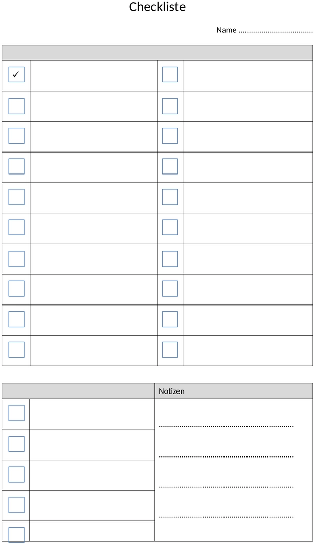 aufgaben-checkliste-vorlage