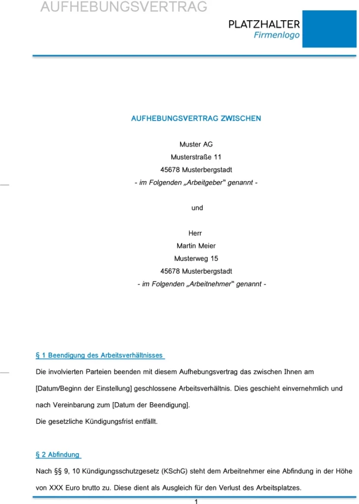 aufhebungsvertrag-mit-rechtlichen-regelungen-und-abfindung
