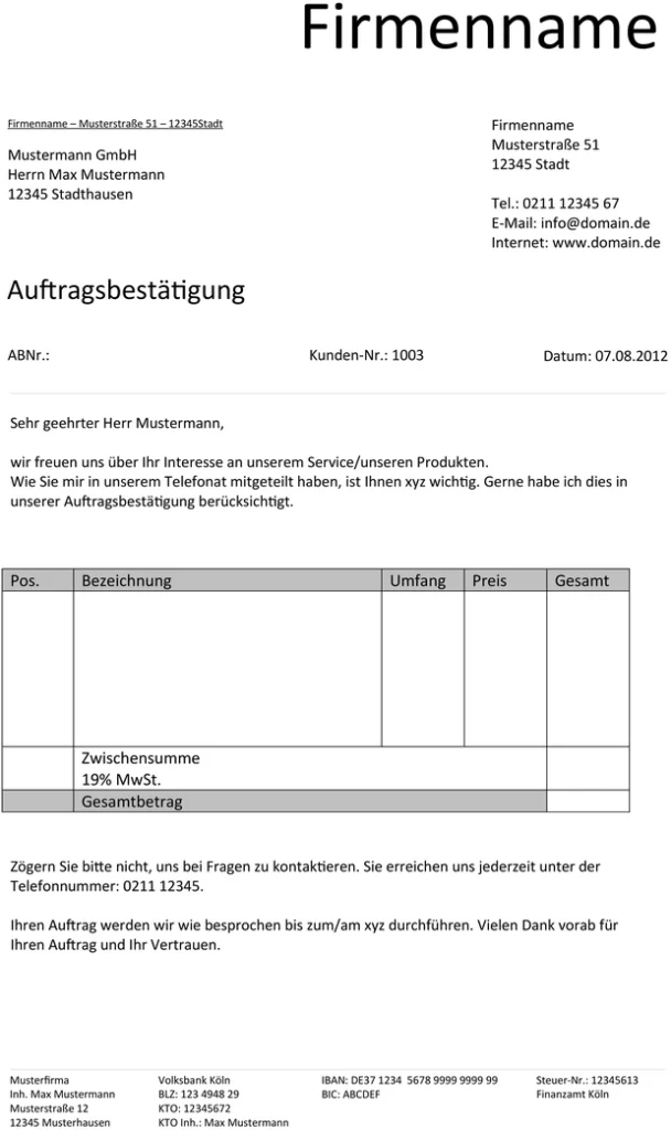 auftragsbestaetigung-vorlage-fuer-professionelle-kommunikation
