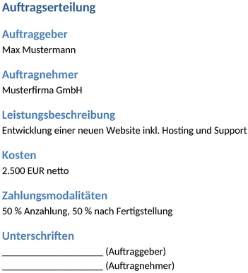 auftragserteilung-formular