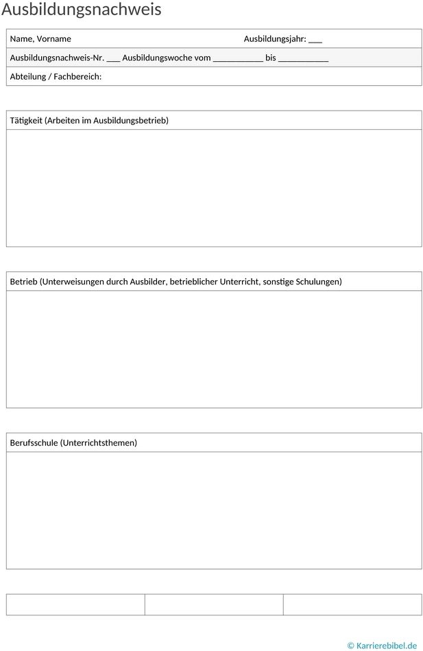 ausbildungsnachweis-berichtsheft-vorlage