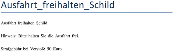 ausfahrt-freihalten-schild-vorlage