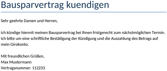 bausparvertrag-kuendigen
