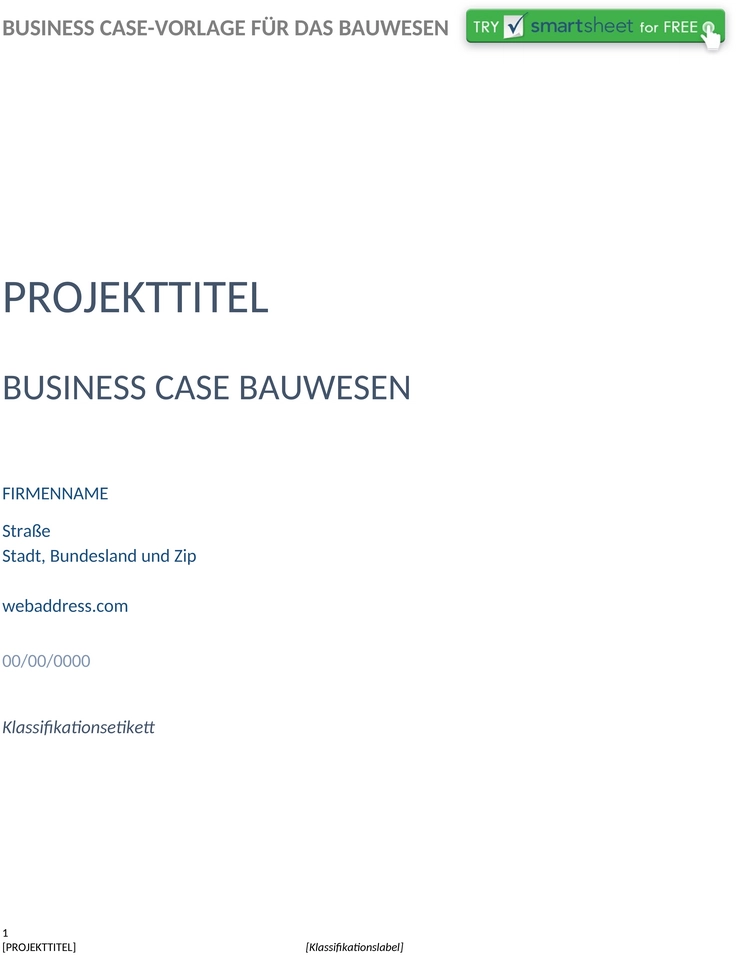 bauwirtschaft-business-case-vorlage-word