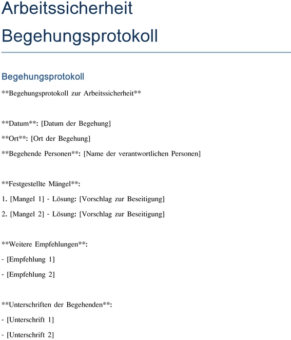 begehungsprotokoll-arbeitssicherheit-dokumentation-verbesserung-organisation