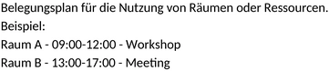 belegungsplan-word-vorlage