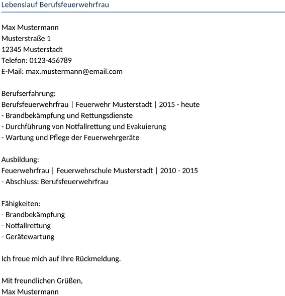berufsfeuerwehrfrau-lebenslauf