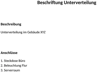 beschriftung-unterverteilung
