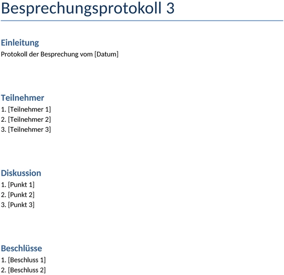 besprechungsprotokoll-vorlage