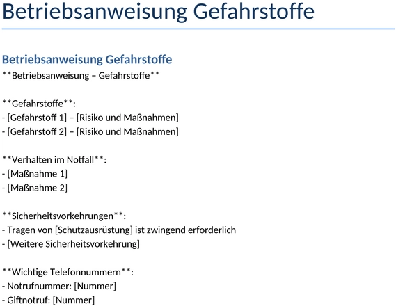 betriebsanweisung-gefahrstoffe