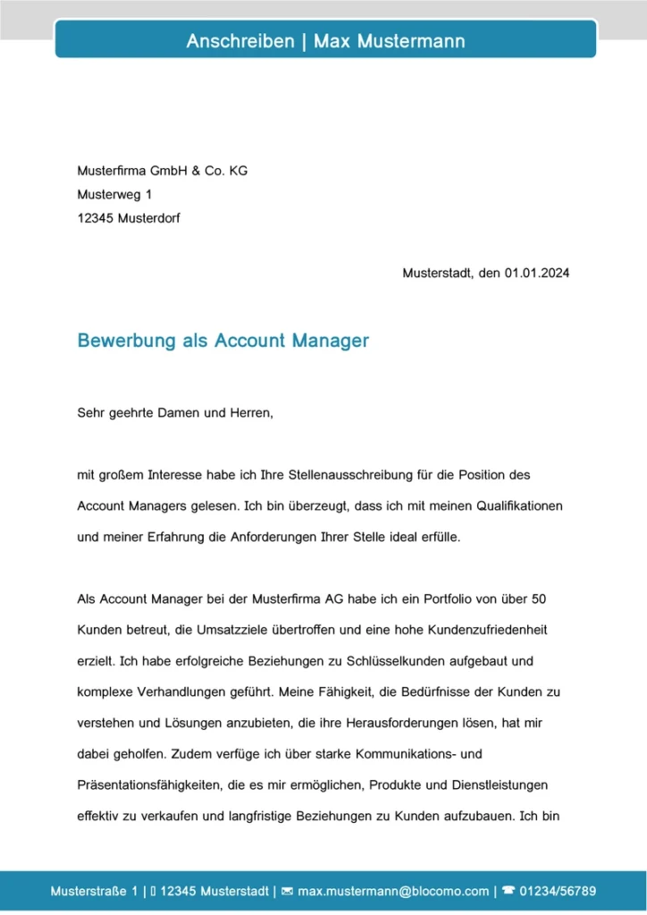 bewerbung-account-manager-vorlage