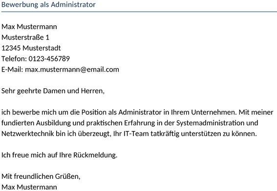 bewerbung-administrator