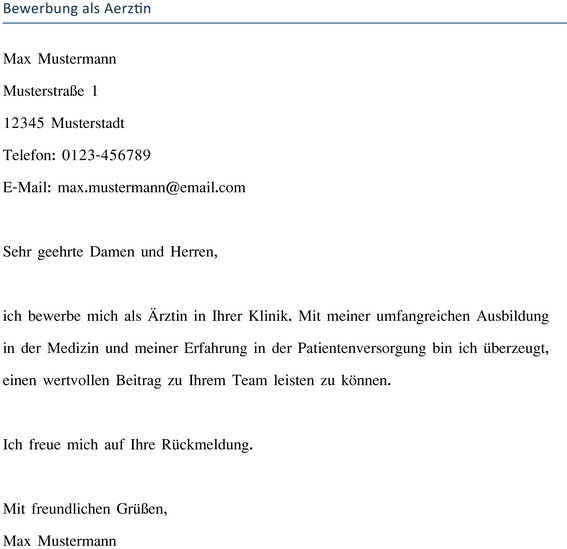 bewerbung-als-aerztin-vorlage-fuer-word