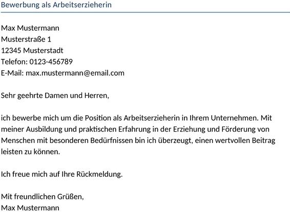 bewerbung-als-arbeitserzieherin