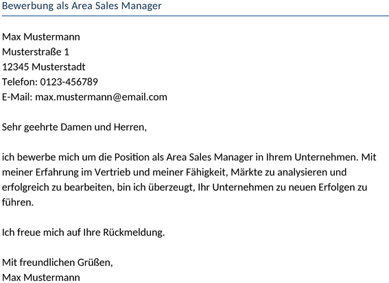 bewerbung-als-area-sales-manager