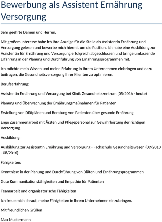 bewerbung-als-assistent-ernaehrung-versorgung