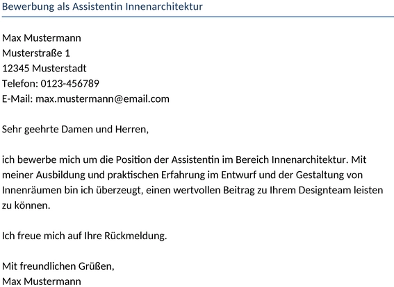 bewerbung-als-assistentin-innenarchitektur