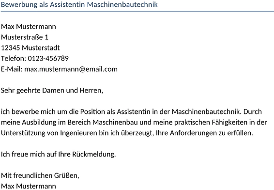 bewerbung-als-assistentin-maschinenbautechnik