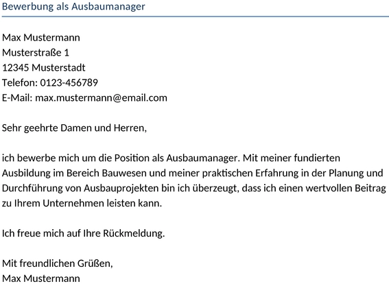 bewerbung-als-ausbaumanager