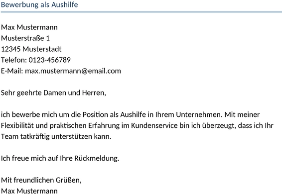 bewerbung-als-aushilfe