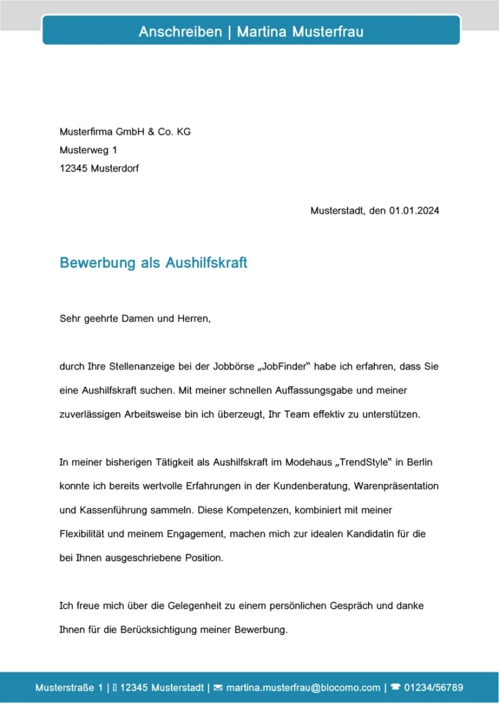 bewerbung-als-aushilfskraft-mit-anpassungsmoeglichkeiten