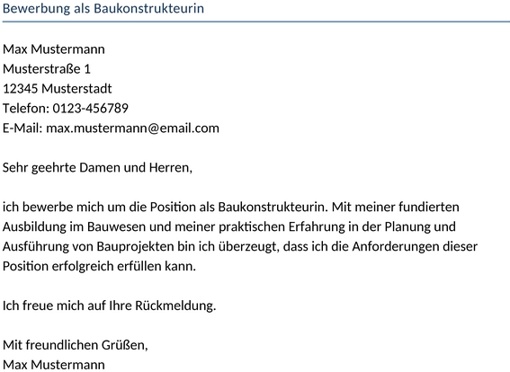 bewerbung-als-baukonstrukteurin