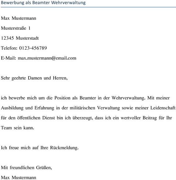 bewerbung-als-beamter-in-der-wehrverwaltung