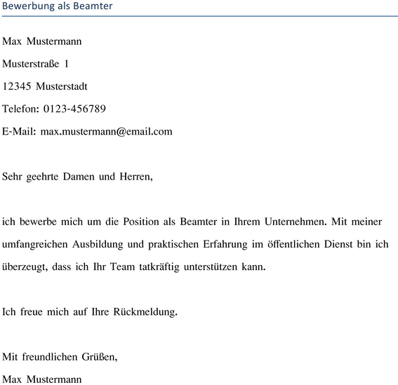 bewerbung-als-beamter-mit-vorlage
