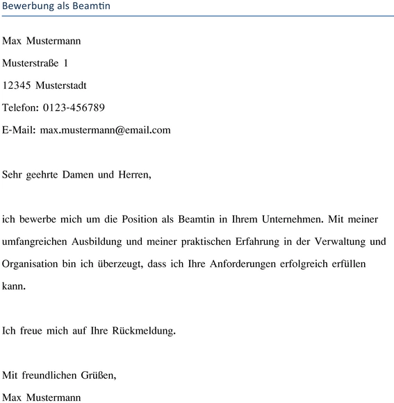 bewerbung-als-beamtin-vorlage